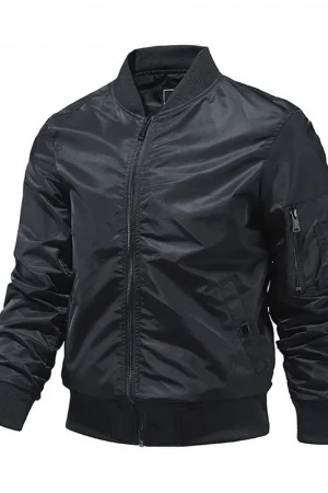 MA1 Air Force bomber jacket, a fashionable thin and form-fitting coat for men, suitable for the M-5XL in spring and autumn